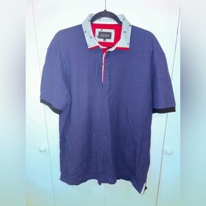 Men’s Marcelo Mozart Blue Polo Bees
